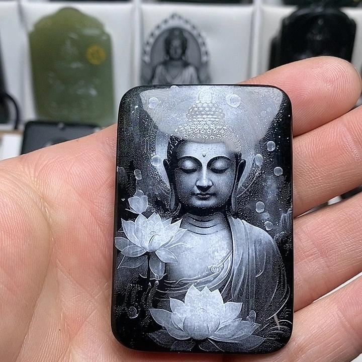 和田玉（青玉）未镶嵌颈饰