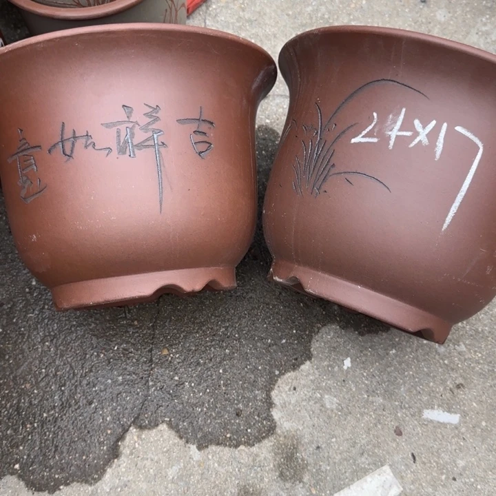 紫砂花盆特价商品