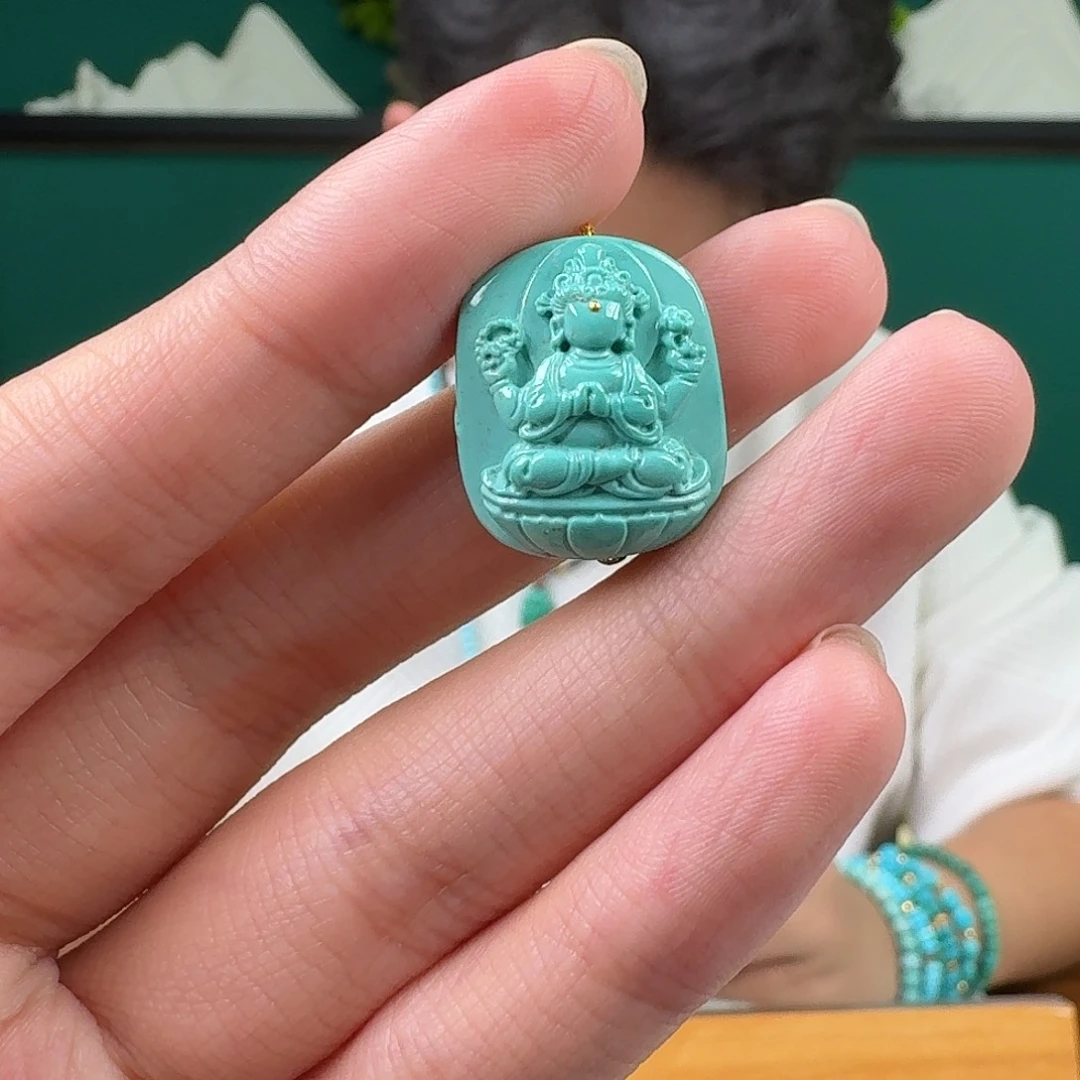 绿松石未镶嵌珠宝奇石