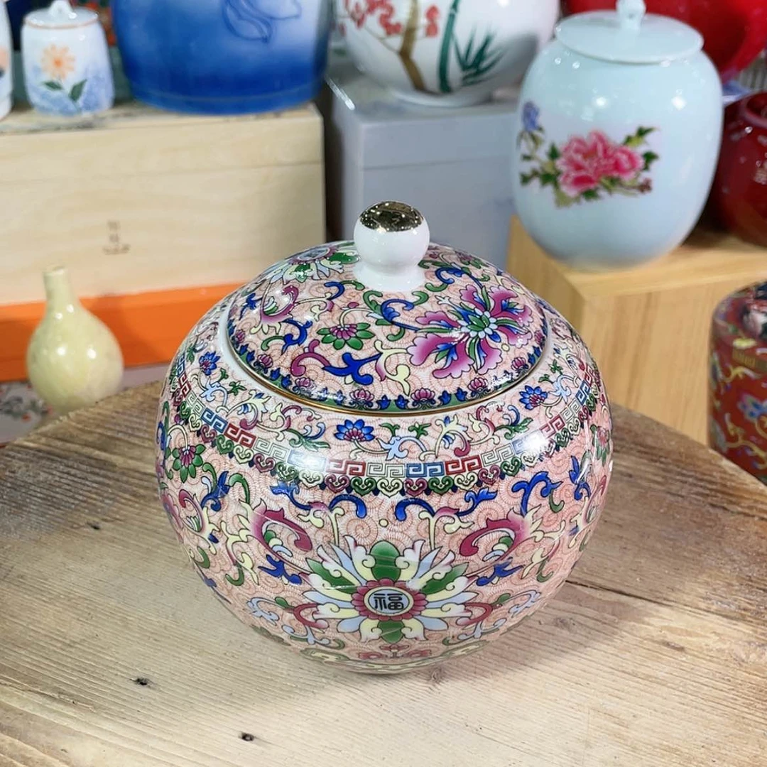 【闪购商品】罐陶瓷茶叶罐密封罐