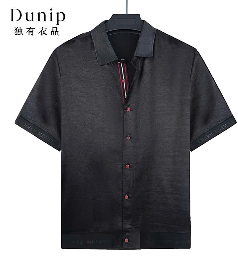 男装原创时尚简约休闲百搭短袖舒适新款25DU3038