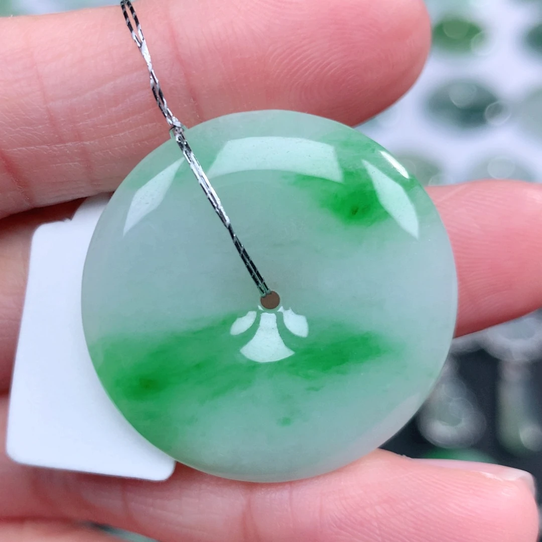 翡翠未镶嵌吊坠(不含链)30.5-5.7