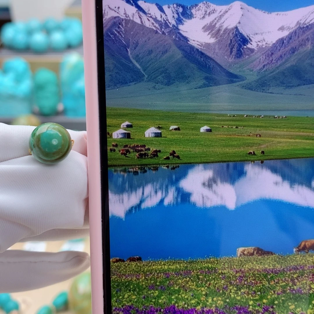 未镶嵌绿松石挂件