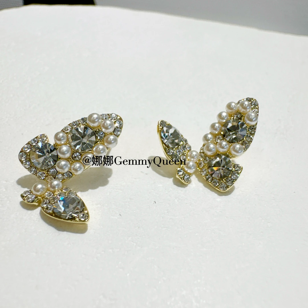 铜合金合成锆石耳饰 娜娜GemmyQueen耳环GQ03001