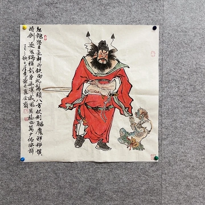 国画花鸟的翅膀和翅膀是