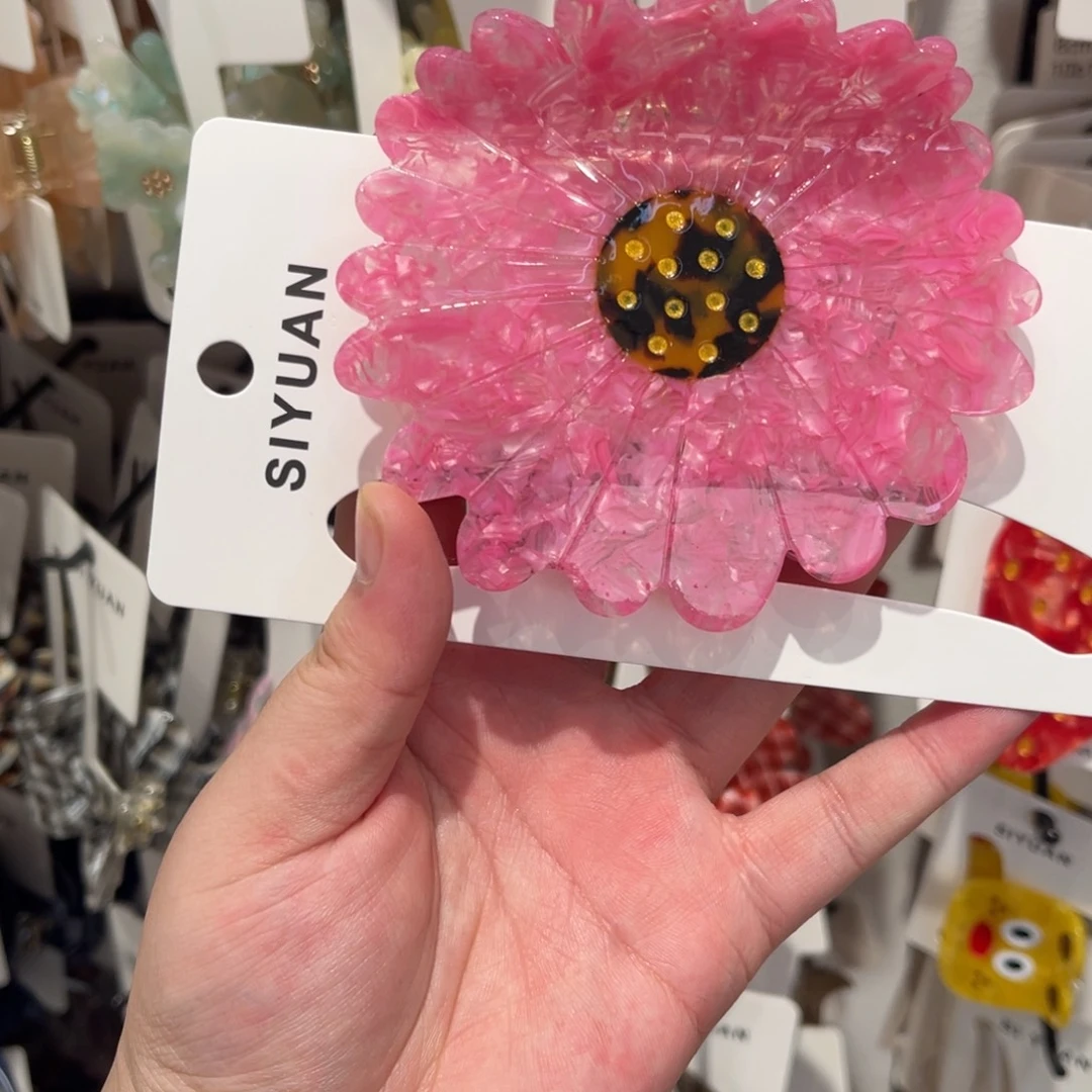 醋酸非金属粉色大号雏菊