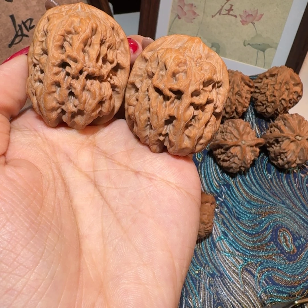 吊坠文玩核桃高42将军膀