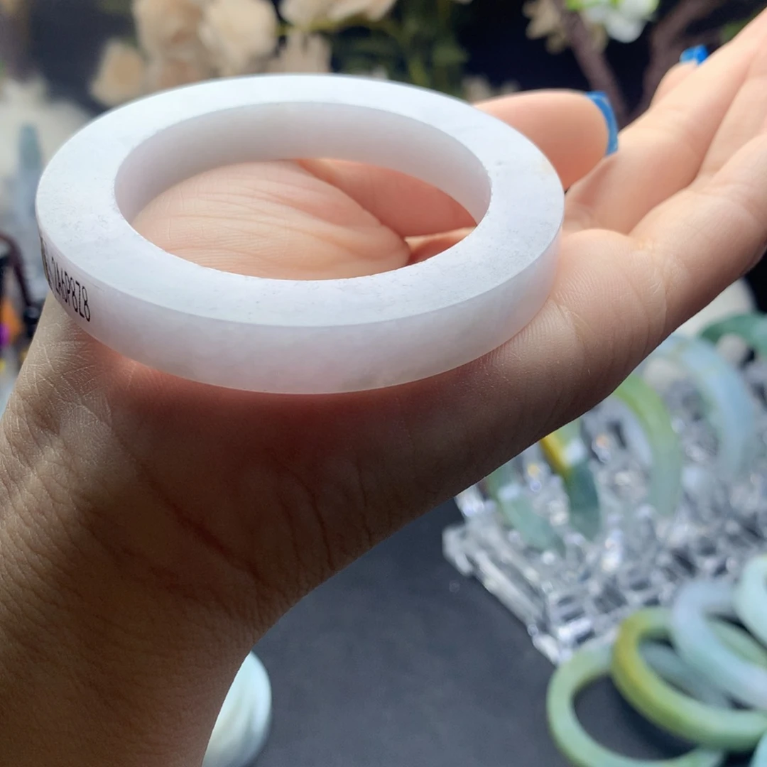 未镶嵌手镯定制翡翠51-55