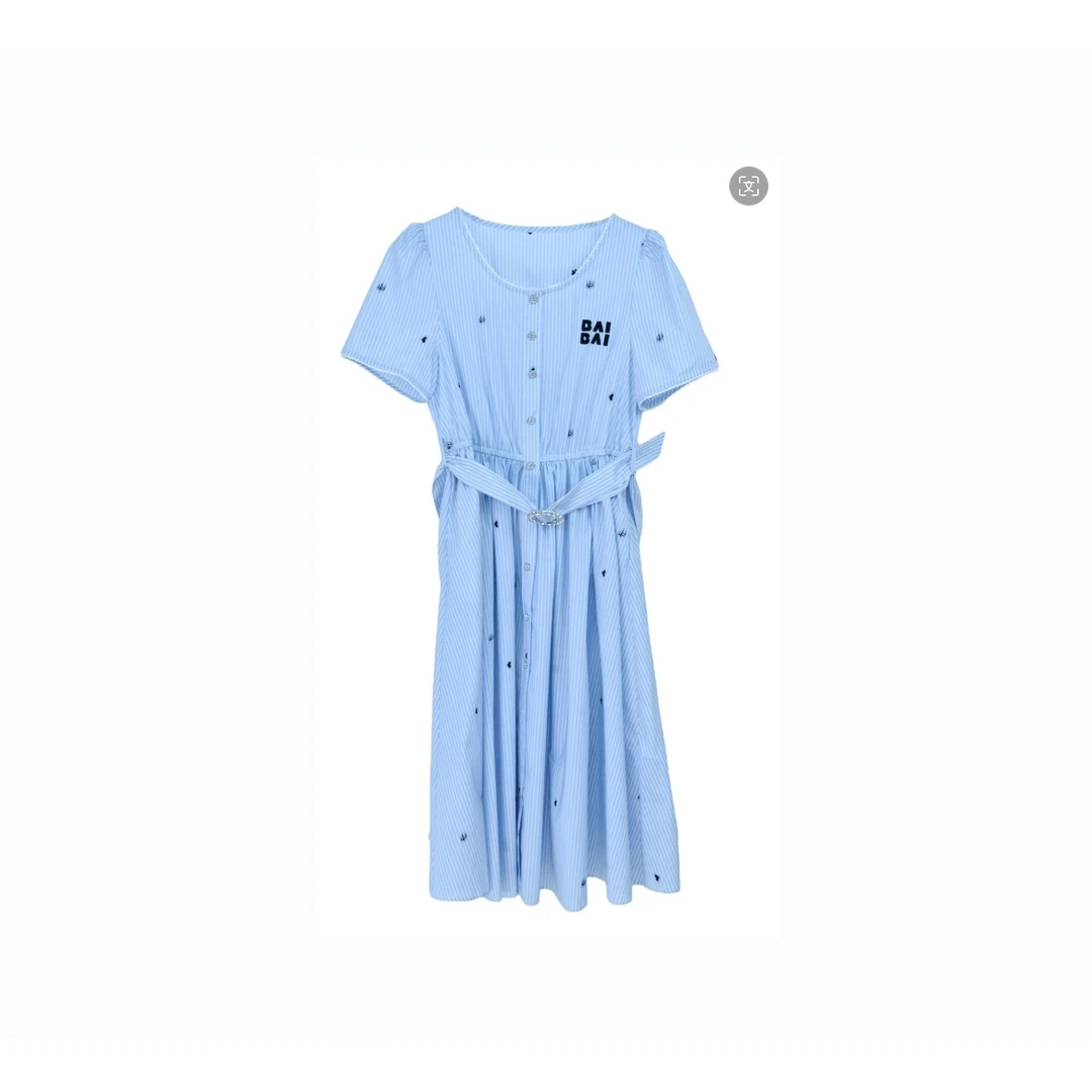 【毛毛专属】气质时尚法式连衣裙 XL7572