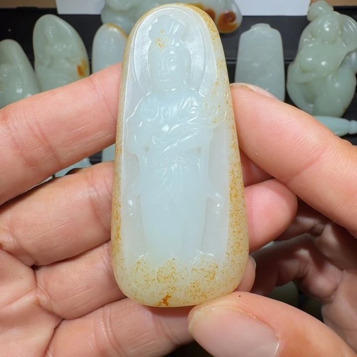 颈饰未镶嵌和田玉杨*松