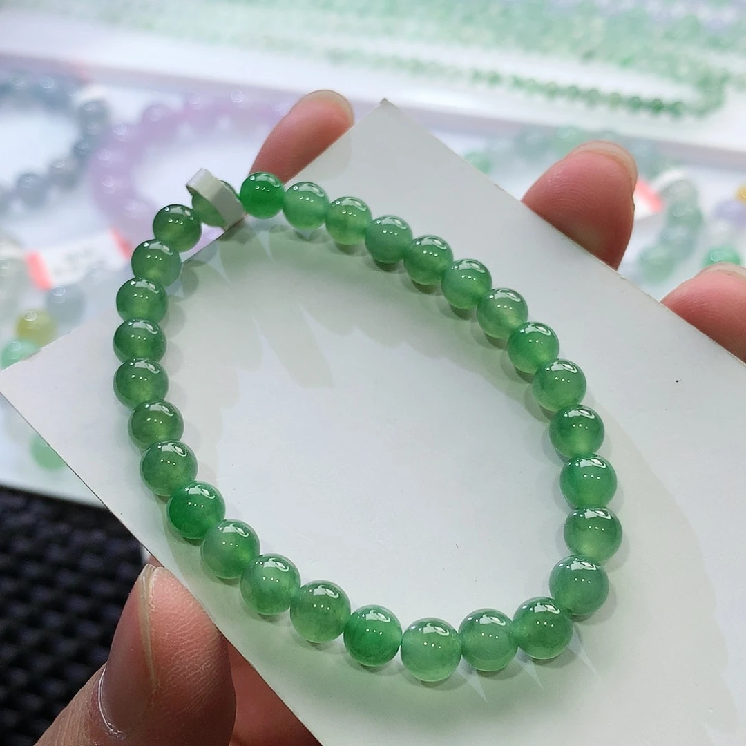 翡翠手链未镶嵌翡翠