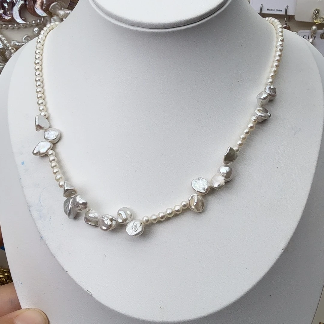 颈饰未镶嵌淡水珍珠