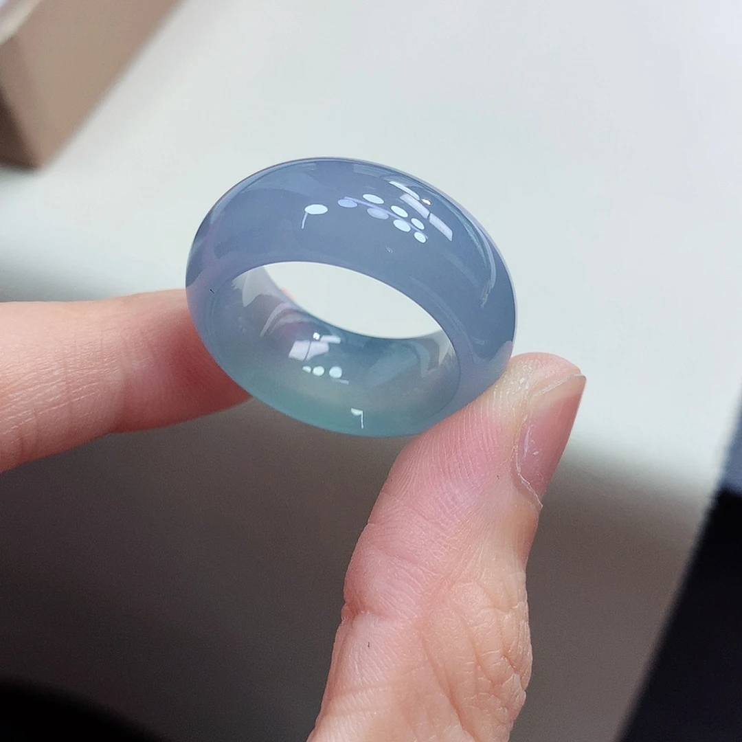 未镶嵌戒指翡翠19-20号