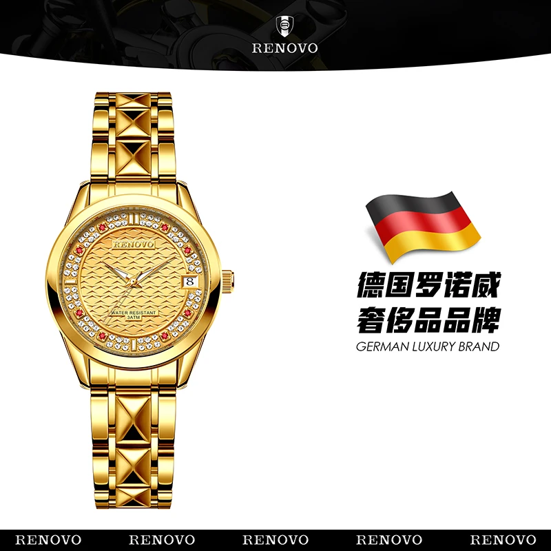德国注册品牌RENOVO罗诺威女士腕表-R81080-XJHZX