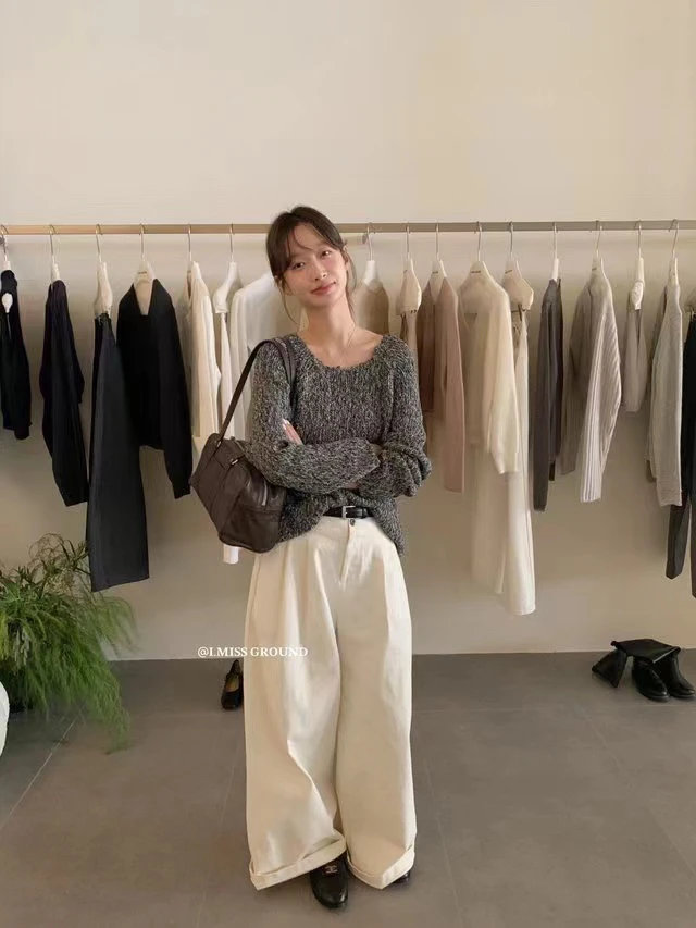 imiss@991108 韩系慵懒毛衣 1-2