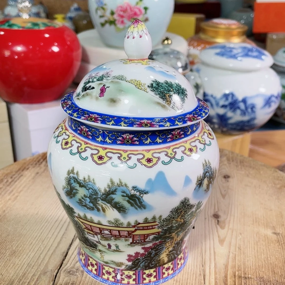 【闪购商品】罐陶瓷茶叶罐密封罐