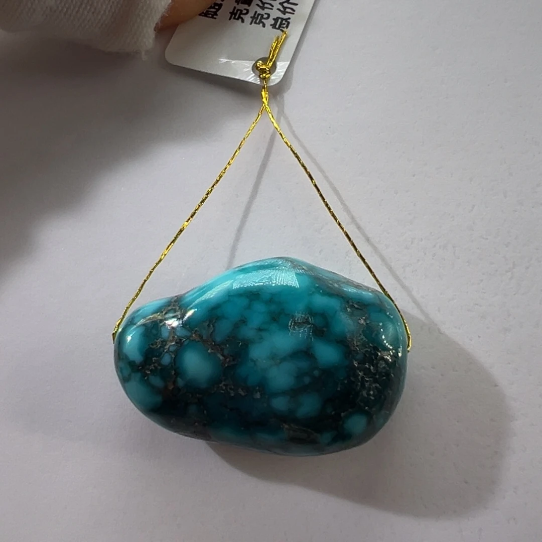 绿松石未镶嵌挂件