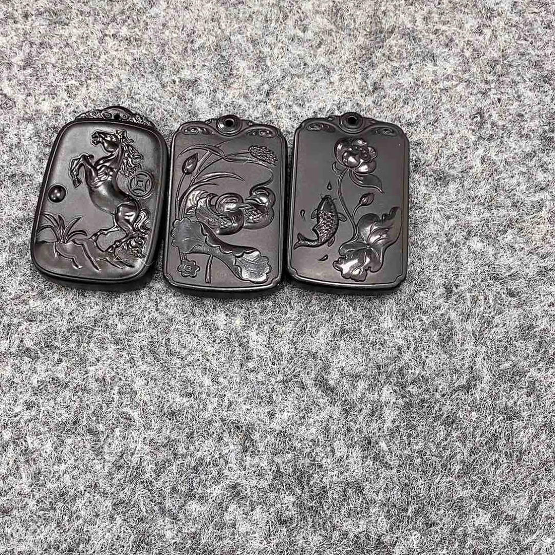 和田玉吊坠(不含链)未镶嵌元*