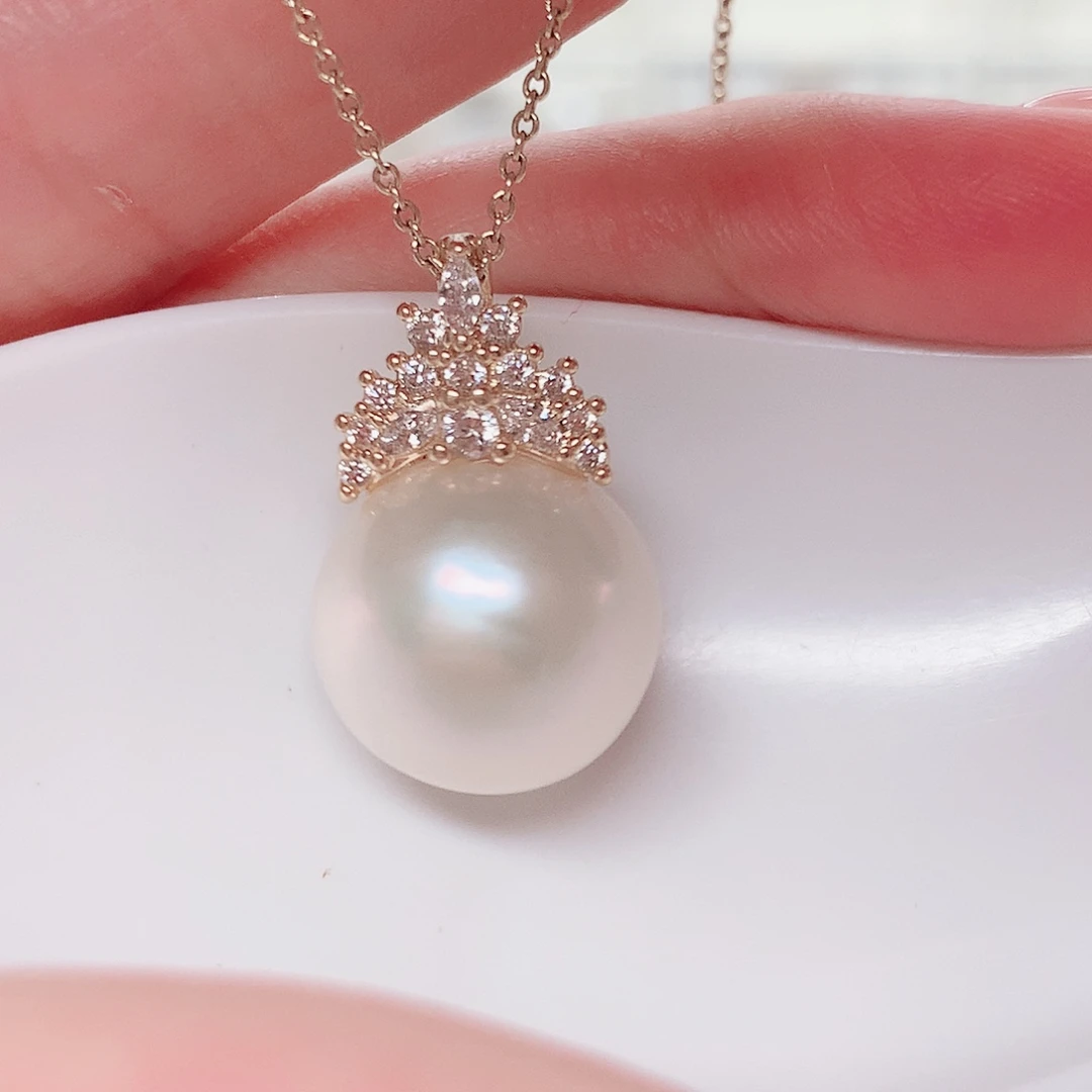 淡水珍珠合金吊坠(赠链)