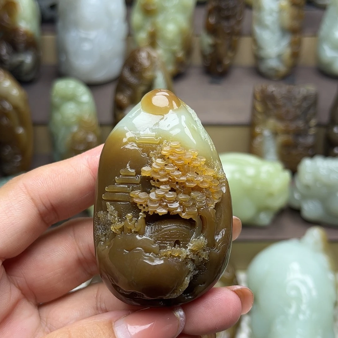 颈饰未镶嵌和田玉