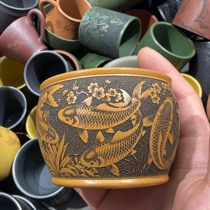 茶杯紫砂全手工制作工艺