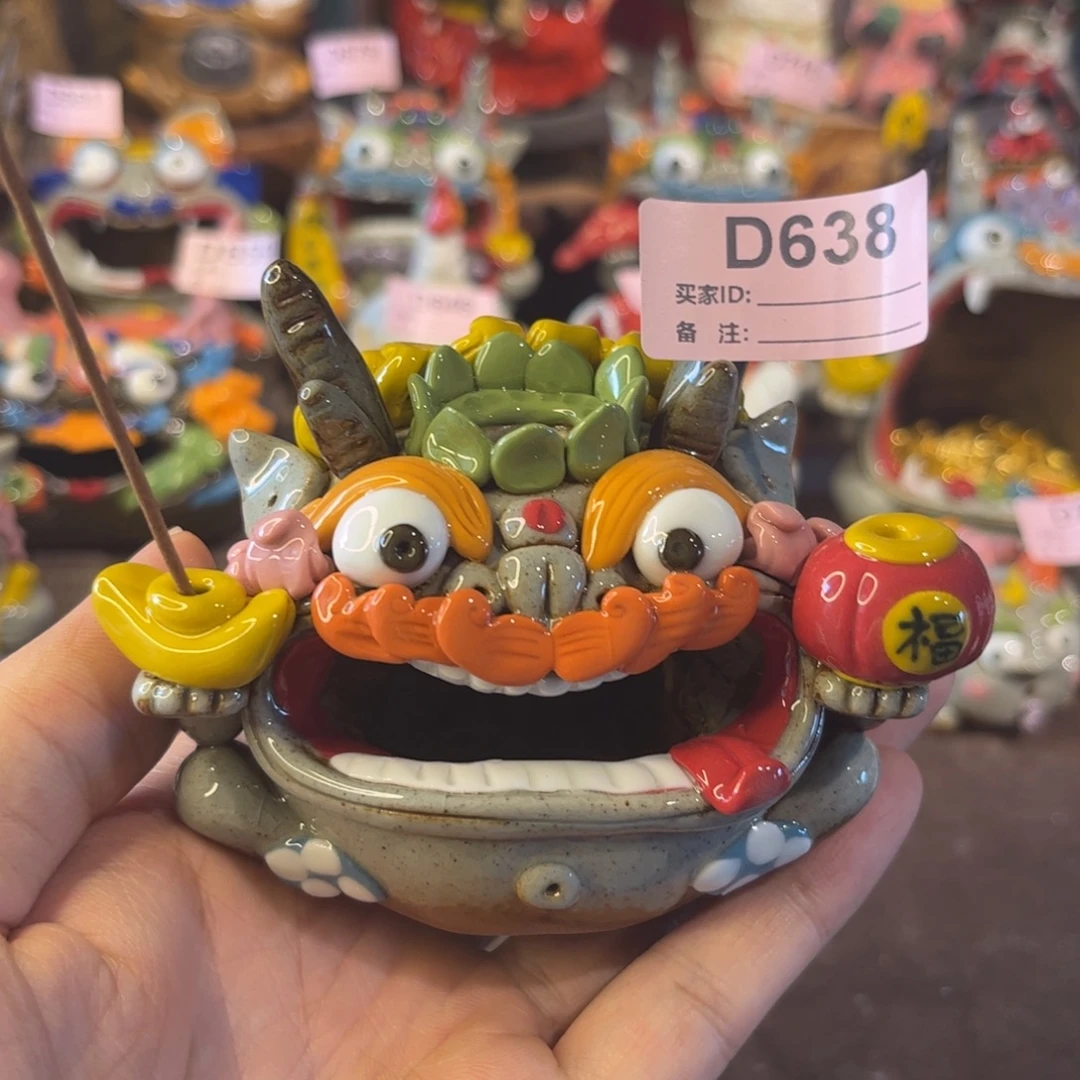 泥塑纯手工茶宠摆件