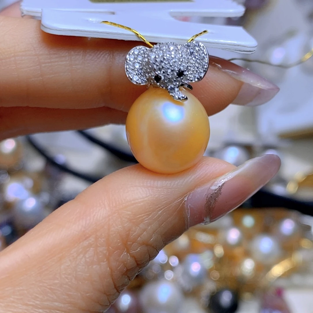 未镶嵌淡水珍珠吊坠