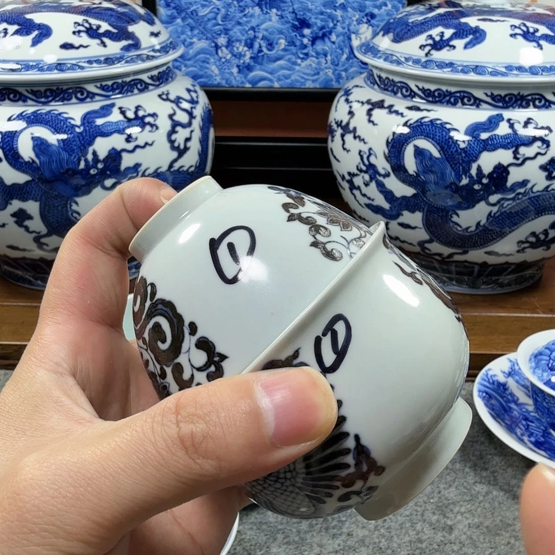 王**姐全手工全手绘陶瓷