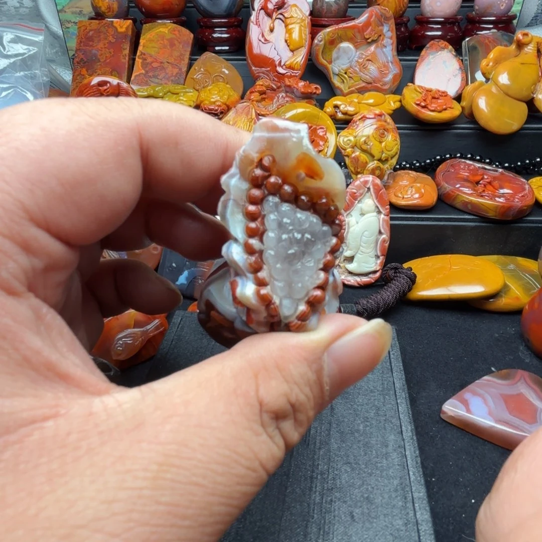 冰****玛瑙/玉髓未镶嵌玛瑙