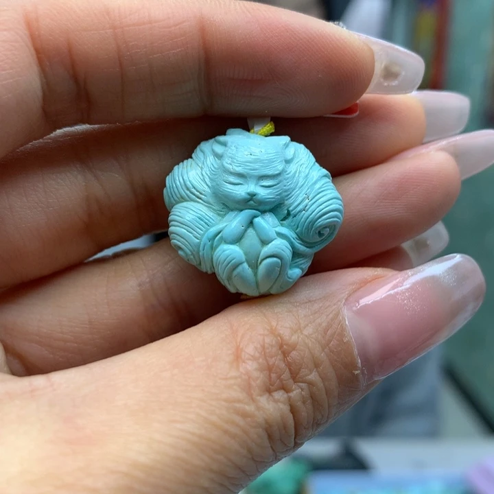 绿松石未镶嵌配饰