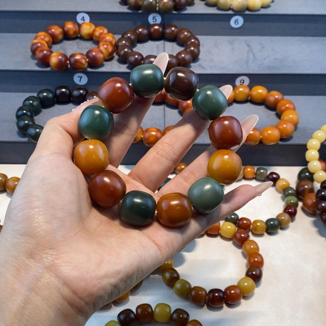 C***4菩提根/象牙果手串全品无暇卡19