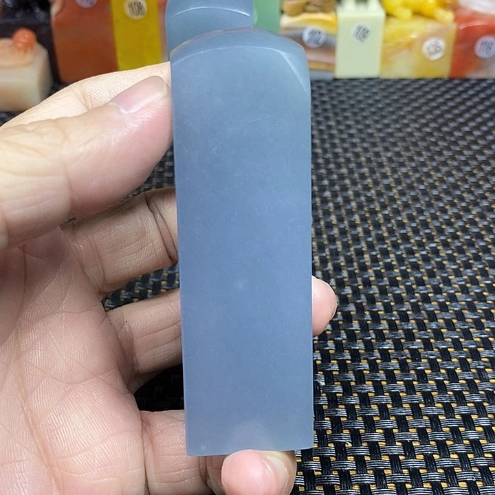 寿山石印石云南西峡蓝