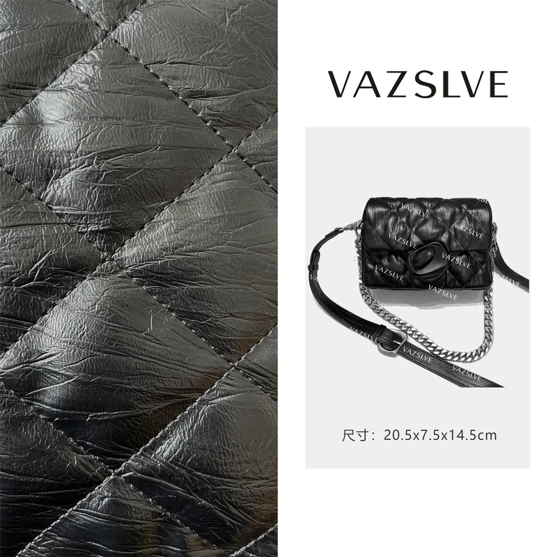 【RAIN·CUN】ZT-D7172-黑色 新款轻奢小包