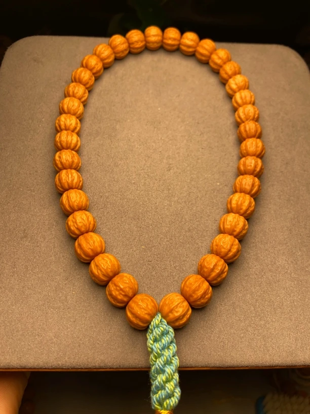 猴头雕刻京八棱，全品无瑕疵尺寸11➕mm36颗手持