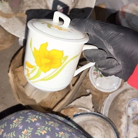 瓷片国营厂库存盖杯