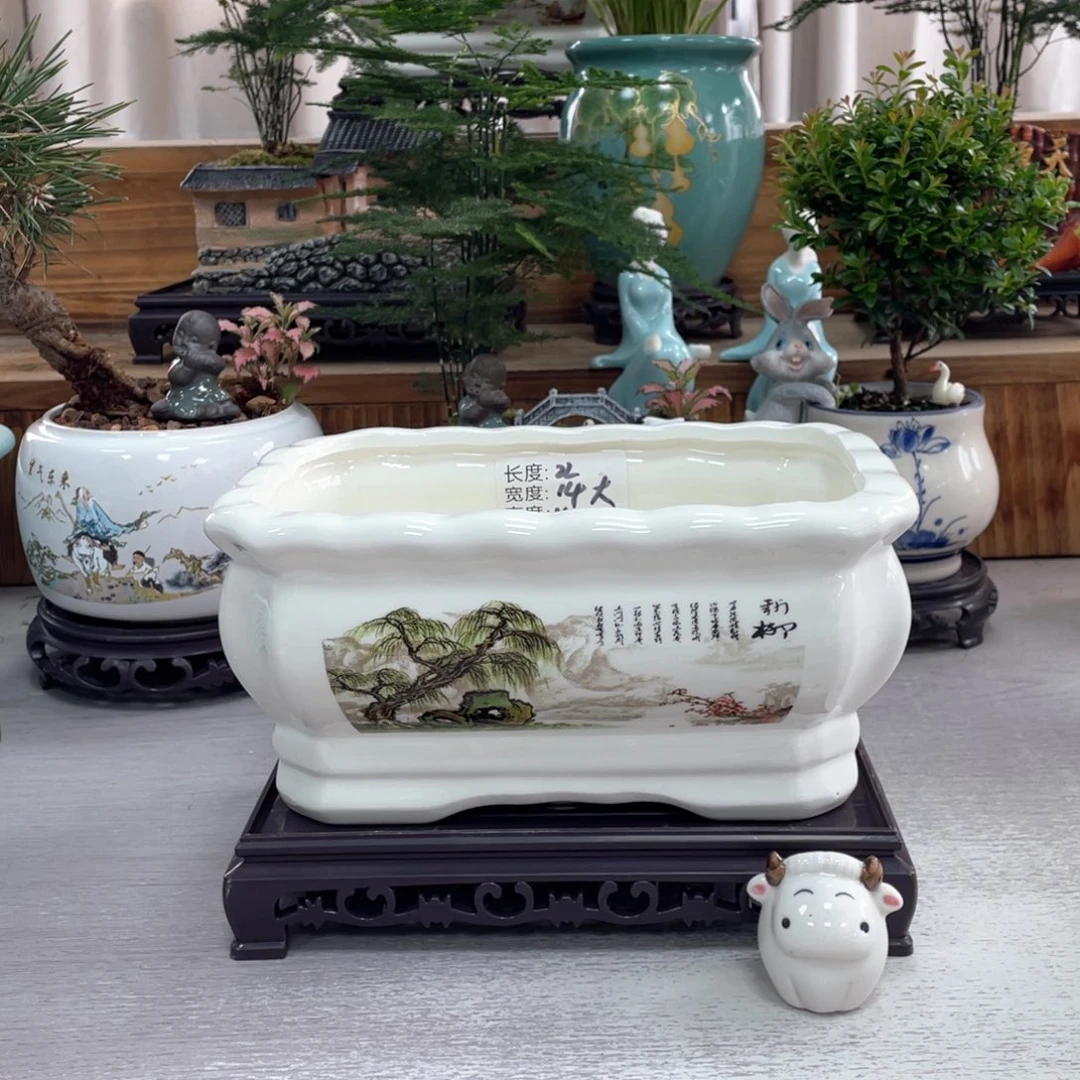 陶瓷紫砂花盆抢购浮力