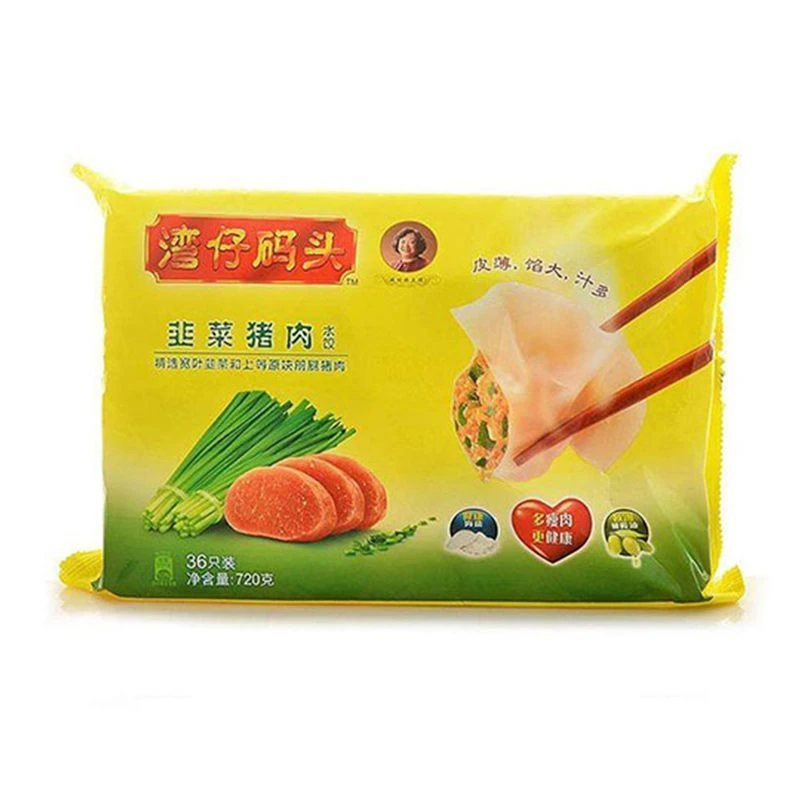 湾仔码头水饺韭菜猪肉味720g