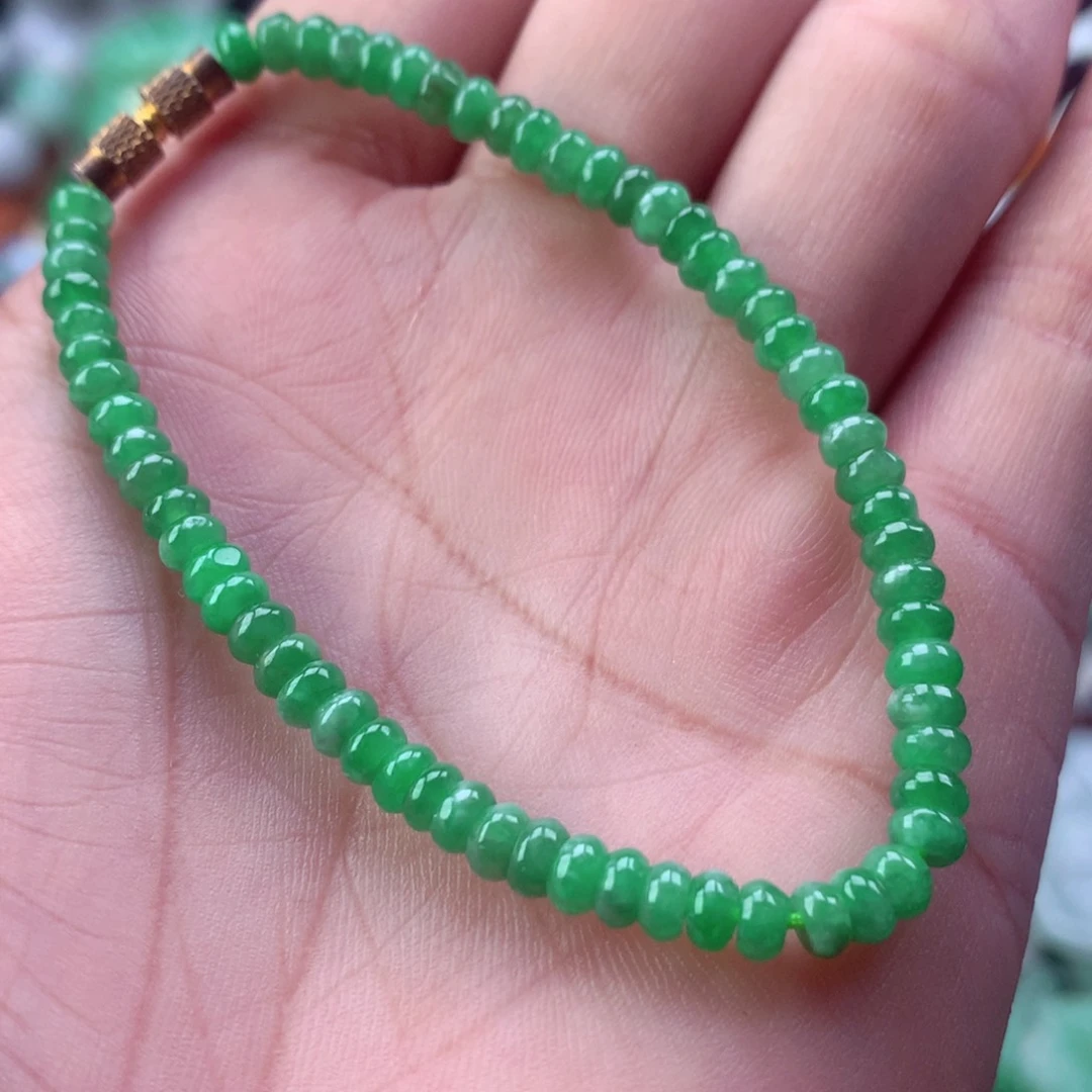 未镶嵌手链翡翠手串