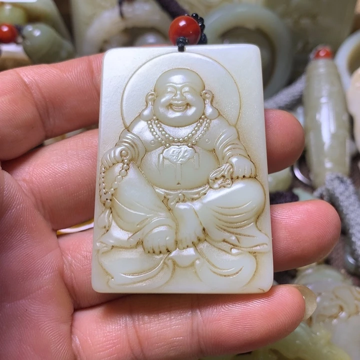 未镶嵌和田玉挂件用****哥
