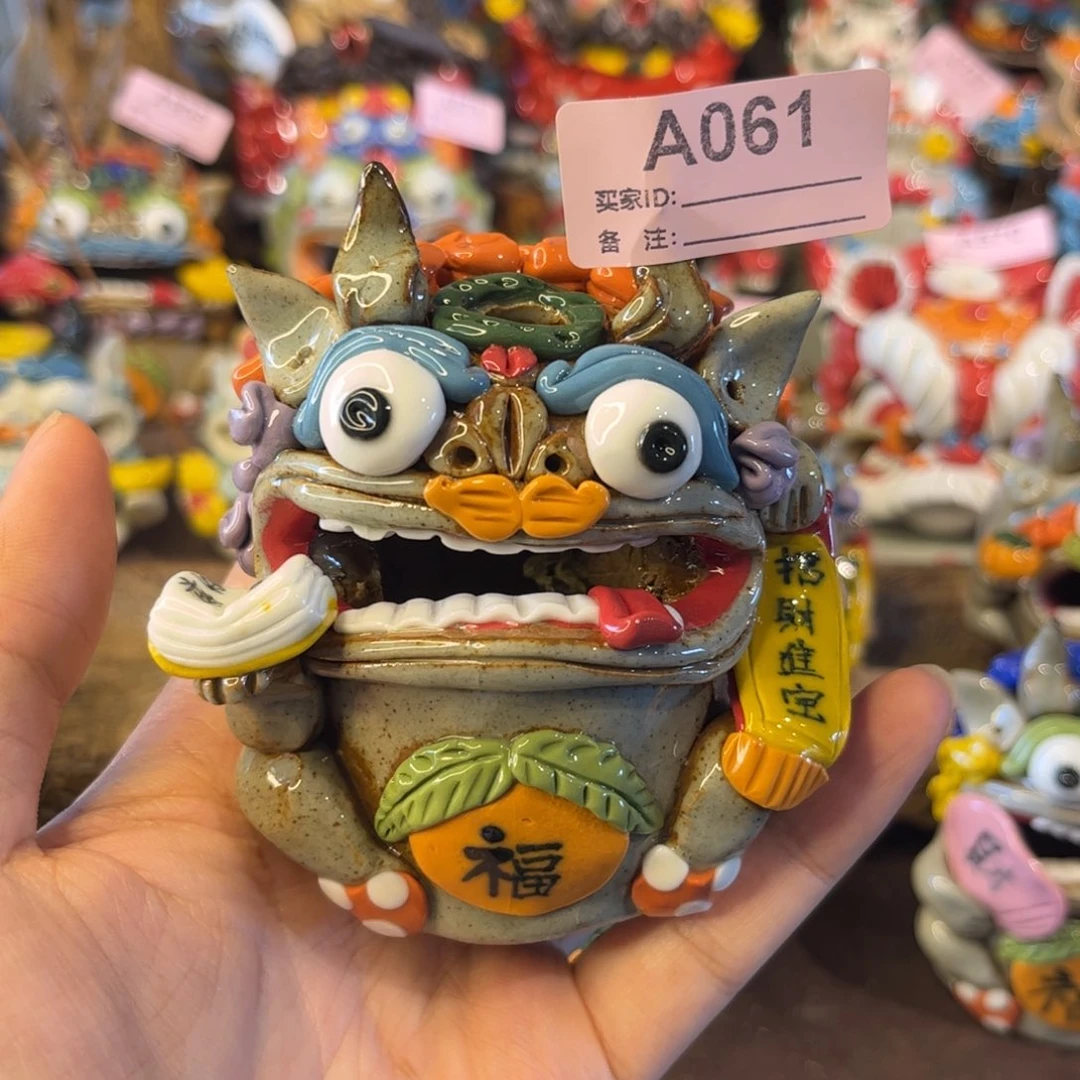 小***多泥塑纯手工茶宠摆件