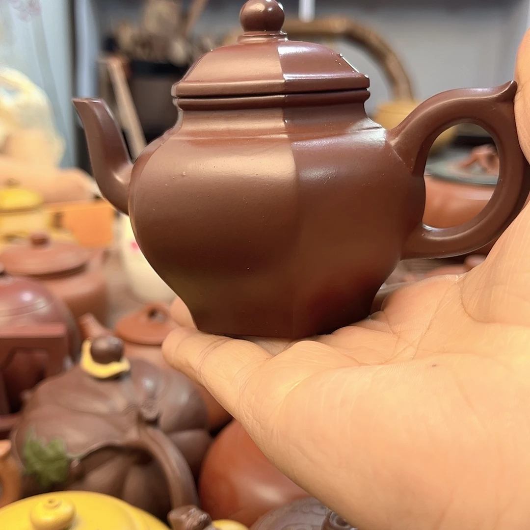 张***生茶壶紫砂全手工制作和半手工制作