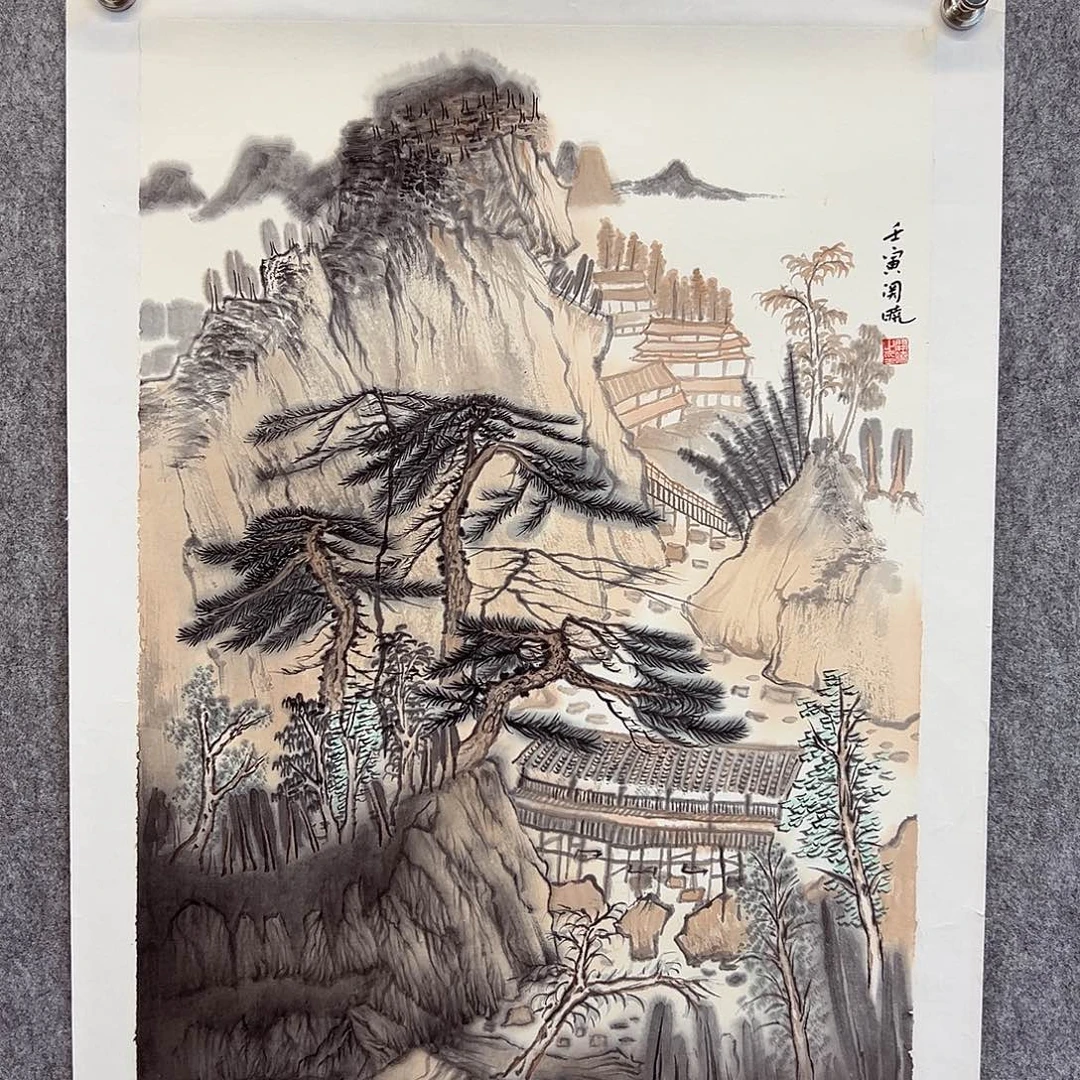 国画关晓经典作品