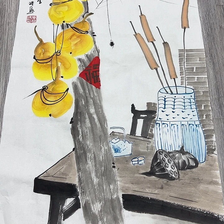 国画手绘国画作品欣赏