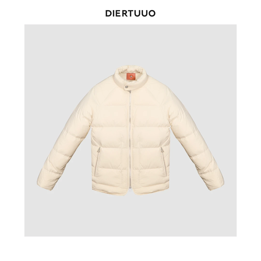 DIERTUUO迪途-36562男士新款时尚休闲舒适零重感三色保暖羽绒服