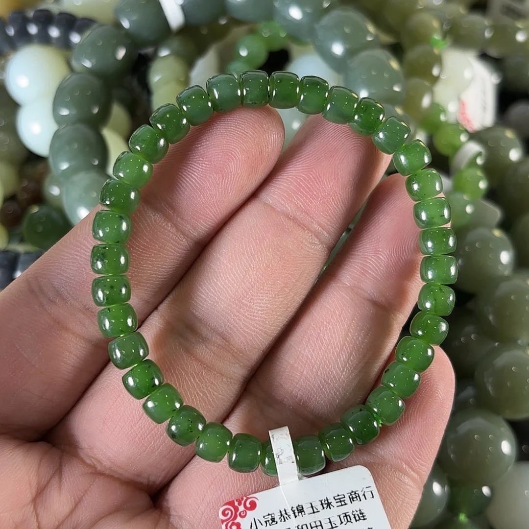 和田玉手链未镶嵌W98