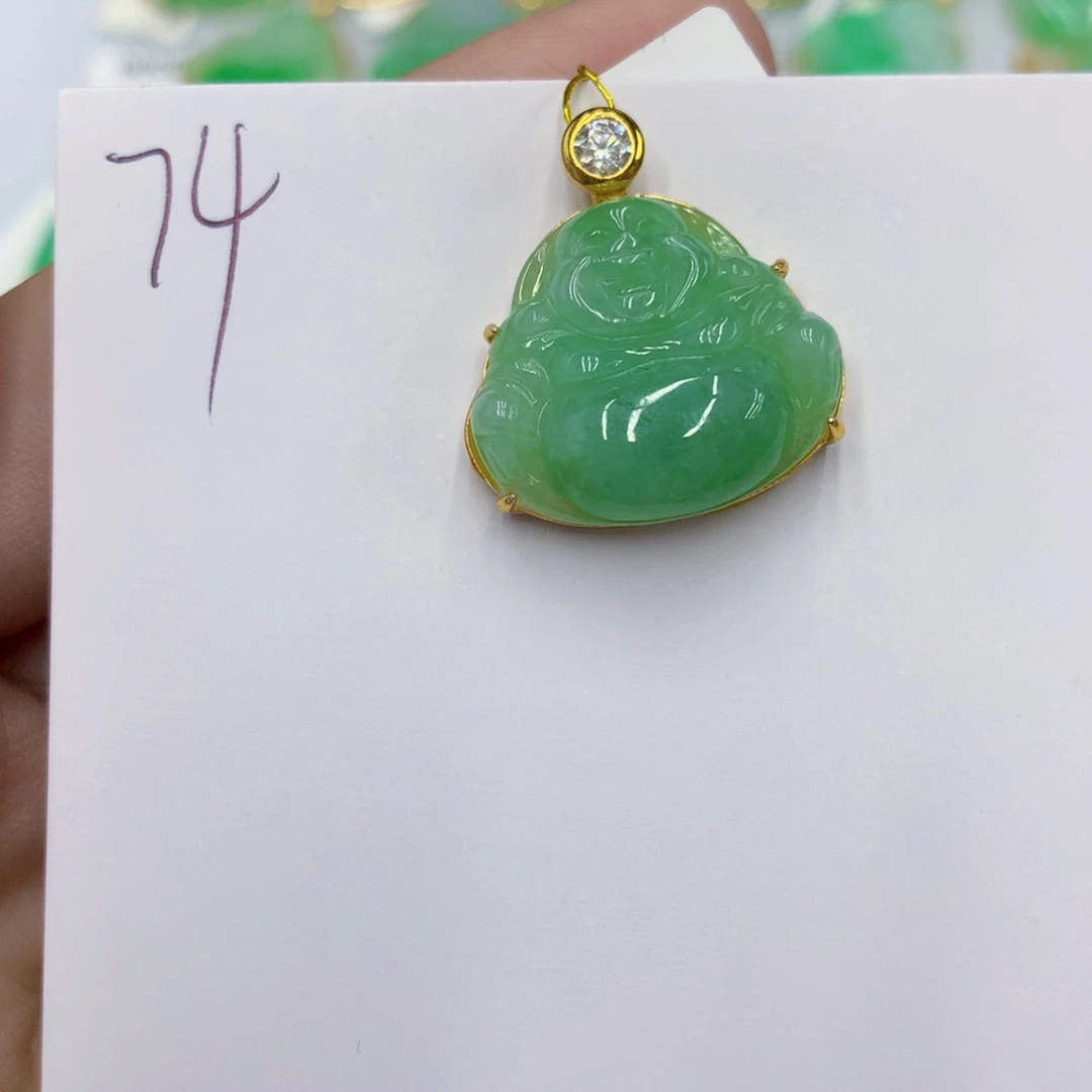翡翠未镶嵌颈饰11111