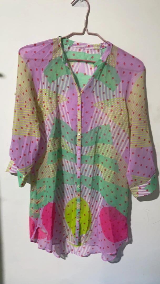 花衬衫夏天款剪标