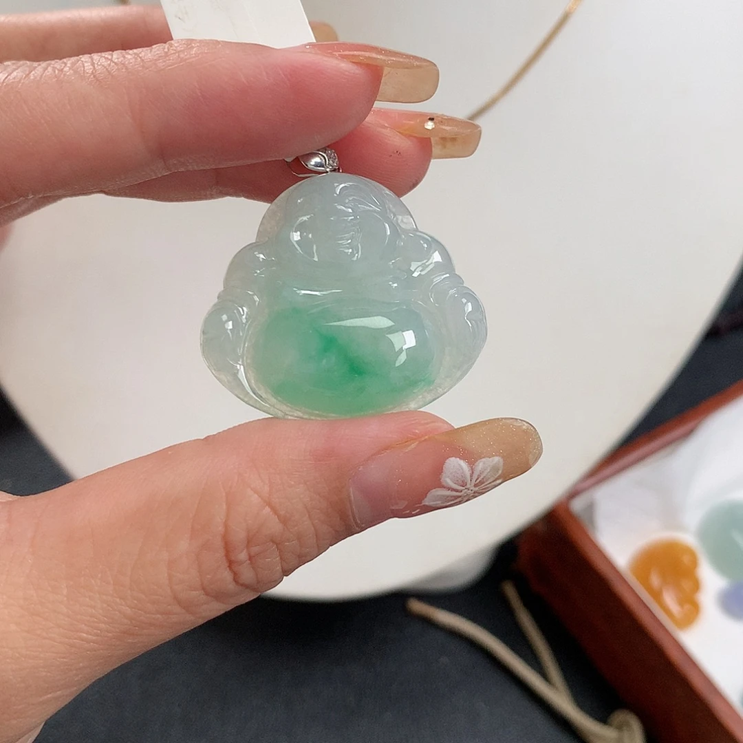 翡翠未镶嵌颈饰057886860888888