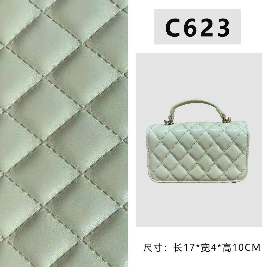 【C623】按编号拍无视主图（尺寸：17*4*10CM）新款黄色女包