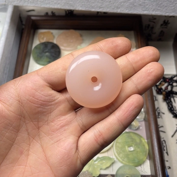 蛇纹石玉未镶嵌套链